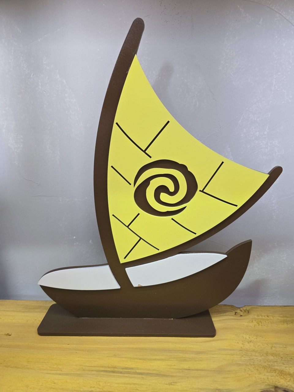 Display 3D Barco Moana - Pegue e Dekore