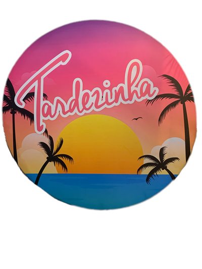 Painel Sublimado Tardezinha - Pegue e Dekore