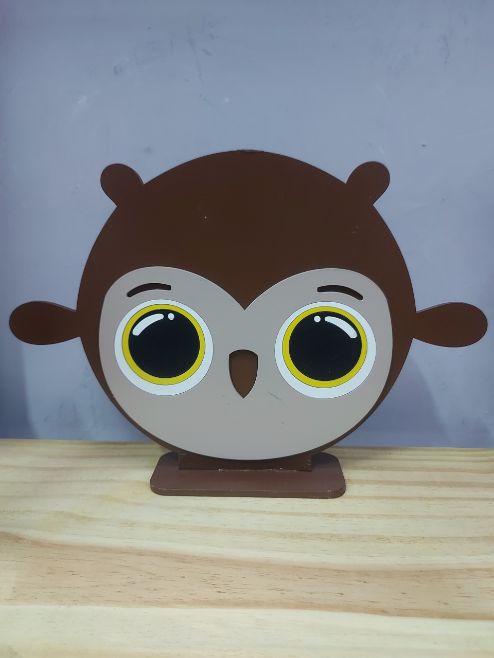 Display 3D Bolofofos Coruja - Pegue e Dekore
