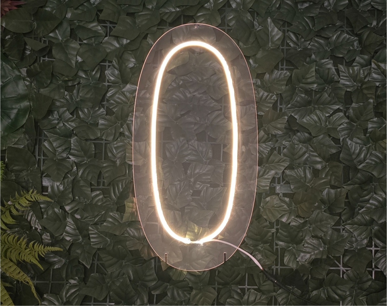 Led Neon 0 (Zero) - Pegue e Dekore