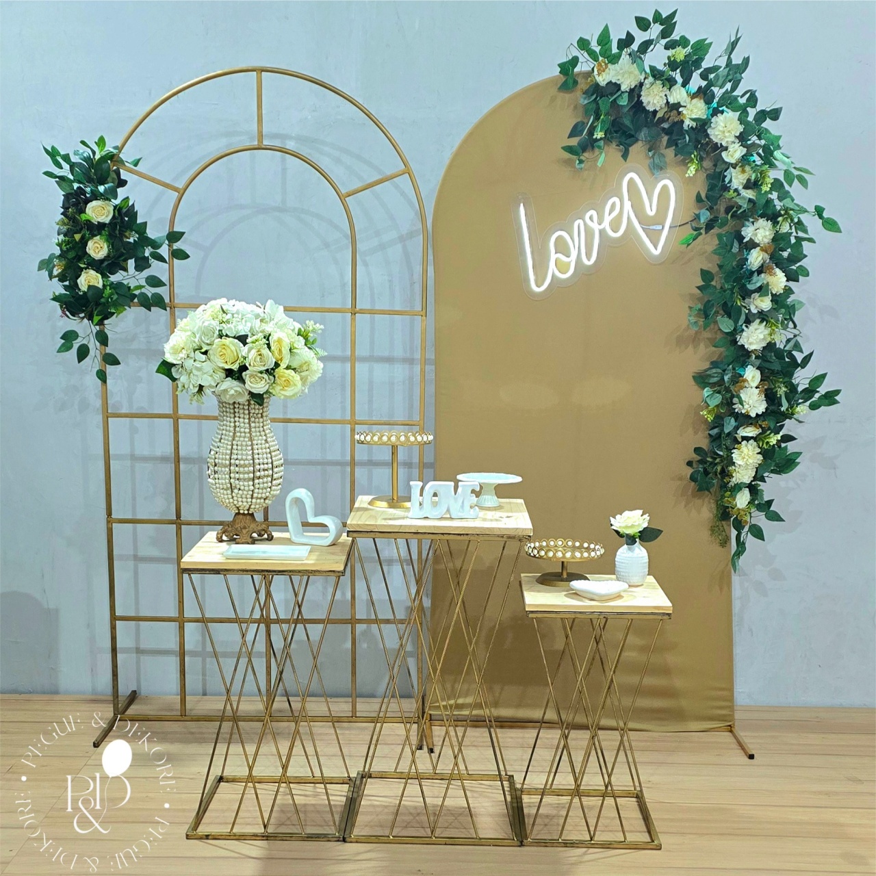 Kit Signature Love Bege Coleção:amor - Pegue e Dekore