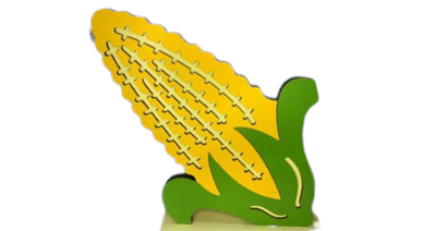 Display 3D Milho G - Pegue e Dekore