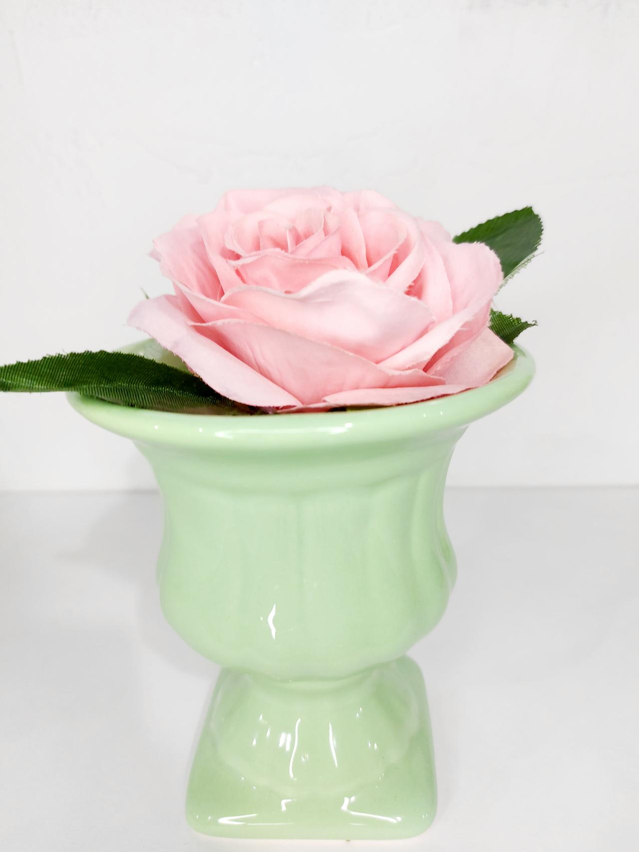 Vaso Greguinho Verde Candy - Pegue e Dekore