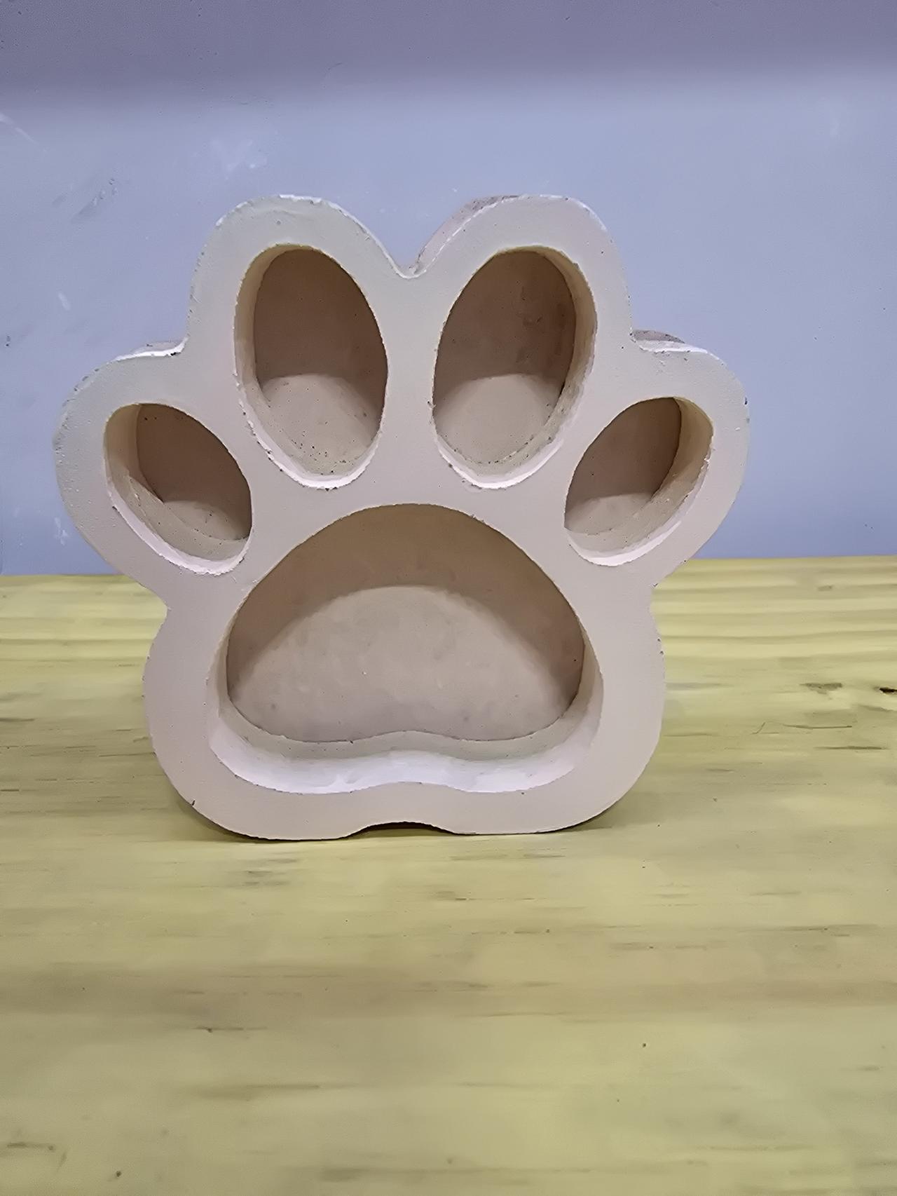 Display 3D Pata Rosa - Pegue e Dekore