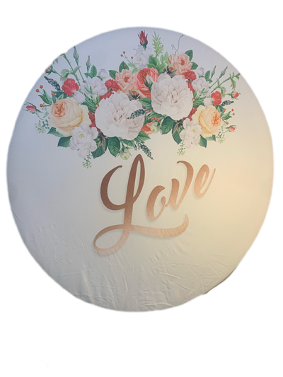 Painel Sublimado Love - Pegue e Dekore