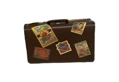 Mala Vintage M - Pegue e Dekore