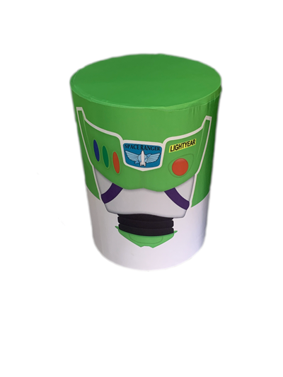 Capa de Cilindro Sublimado Toy Store M - Pegue e Dekore