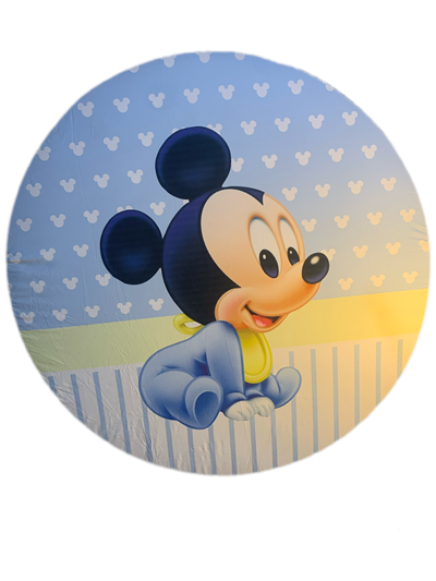Painel Sublimado Mickey Baby - Pegue e Dekore