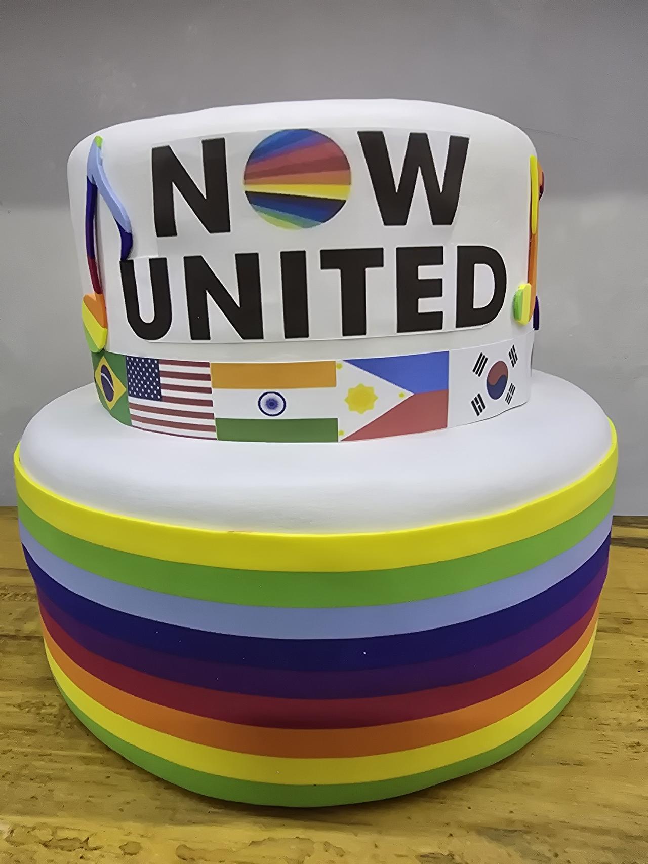 Bolo Fake Now United - Pegue e Dekore
