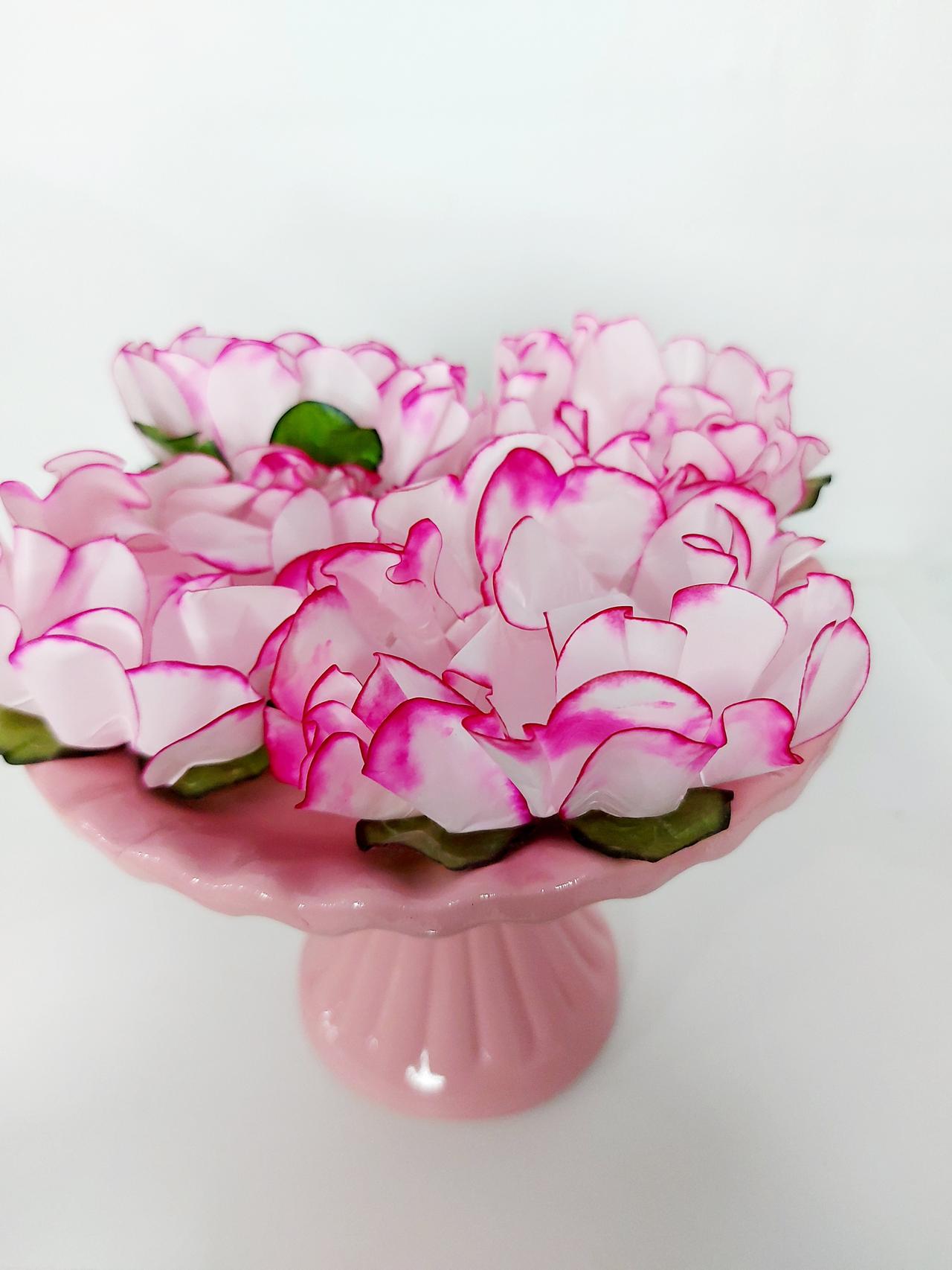 Boleira Veneza P Rosa Bebê - Pegue e Dekore