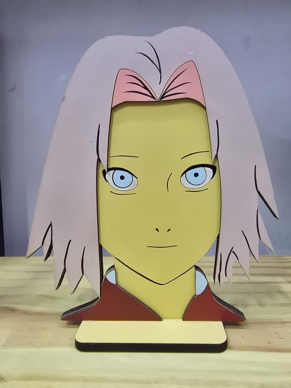 Display 3D Naruto  Sakura - Pegue e Dekore