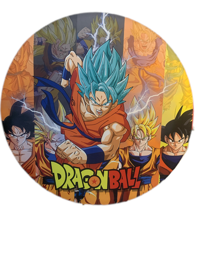 Painel Sublimado Dragon Ball Z - Pegue e Dekore