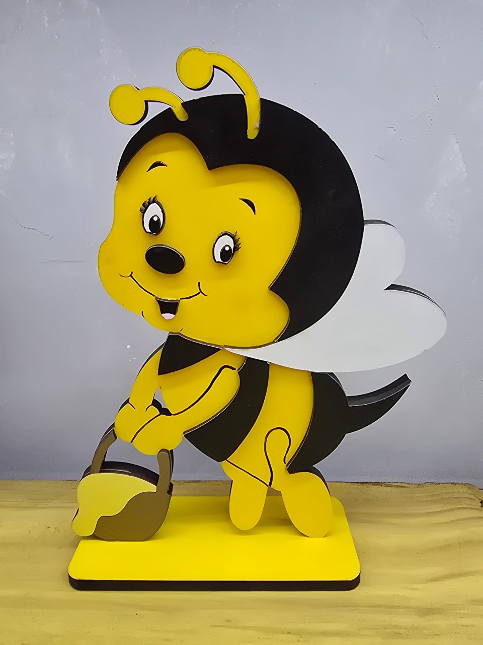 Display 3D Abelinha - Pegue e Dekore