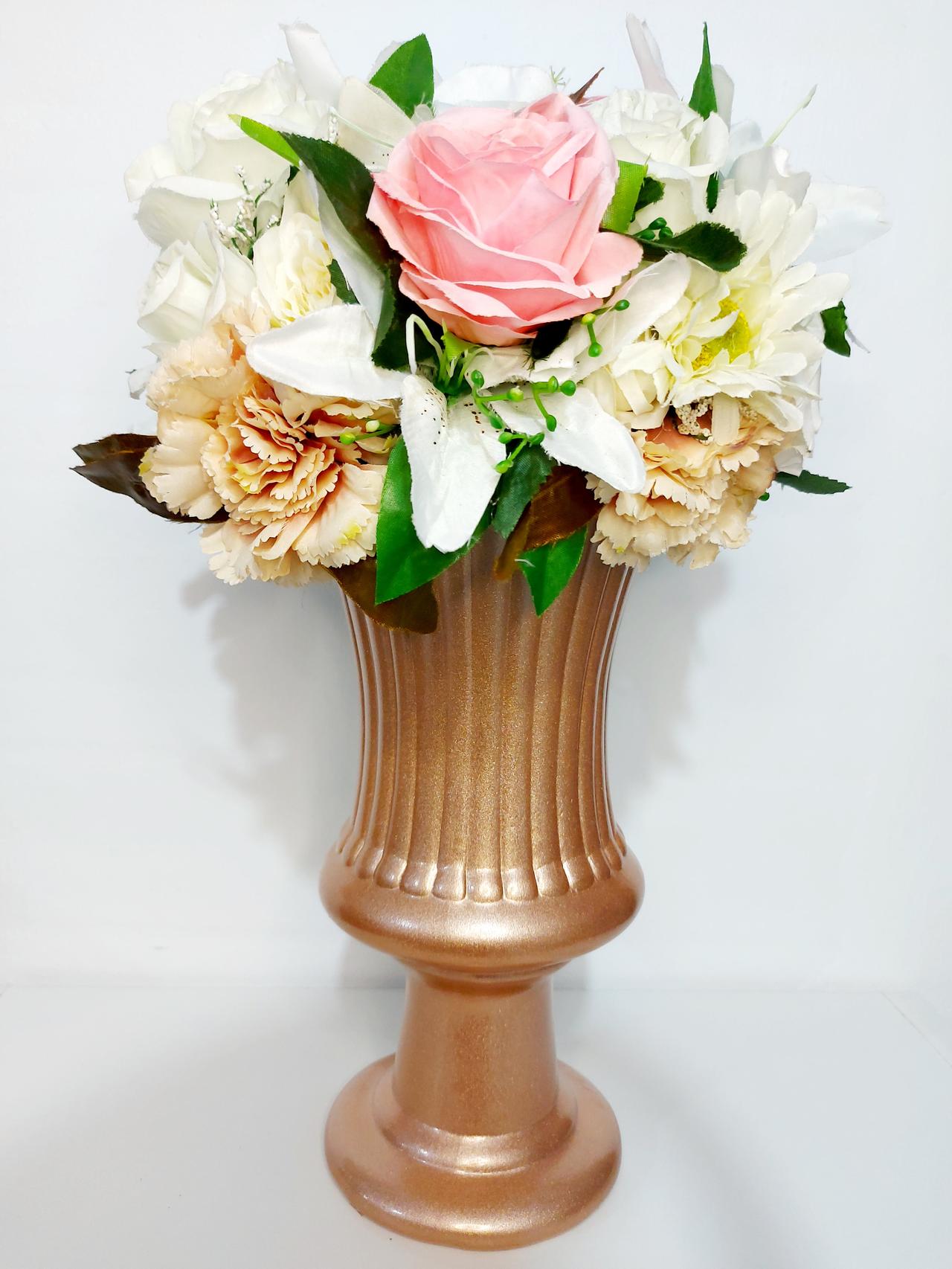 Vaso Charme Bronze G - Pegue e Dekore