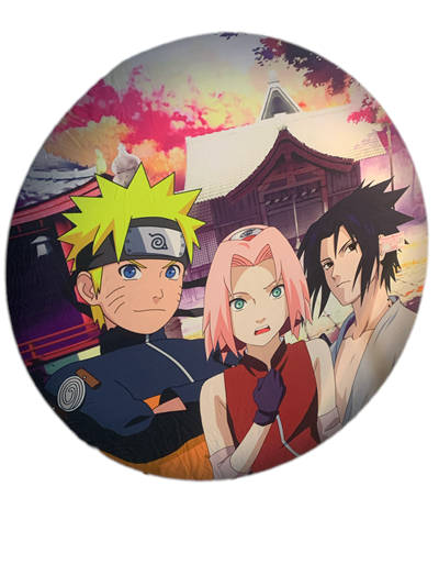 Painel Sublimado Naruto Mod.2 - Pegue e Dekore