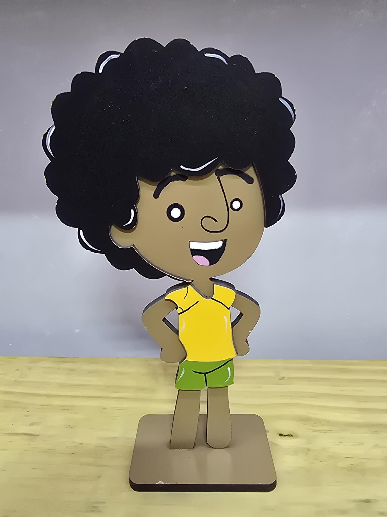 Display 3D Mundo Bita Dan - Pegue e Dekore