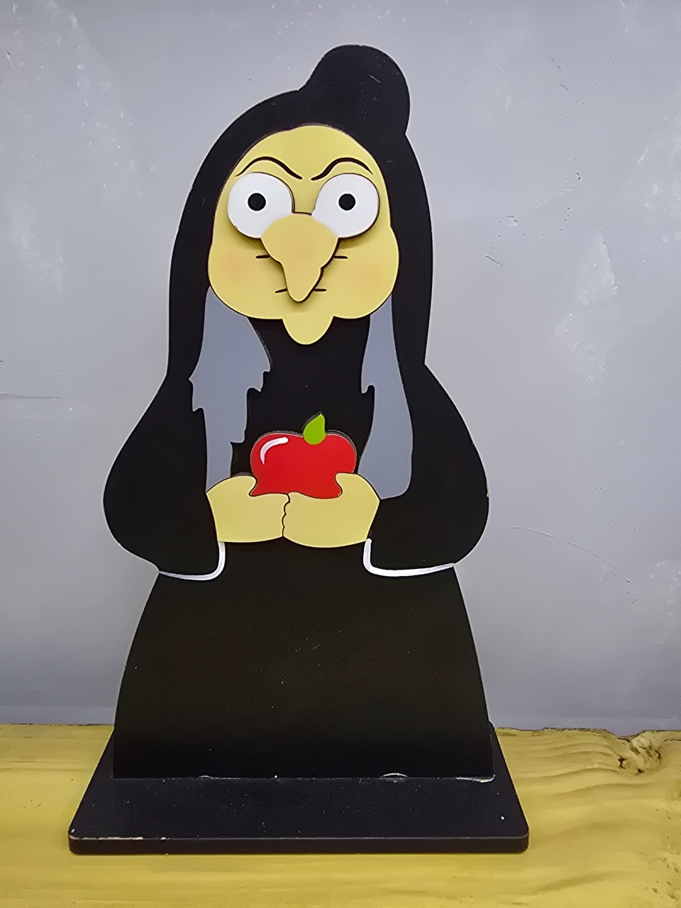 Display 3D Bruxa Branca de Neve - Pegue e Dekore
