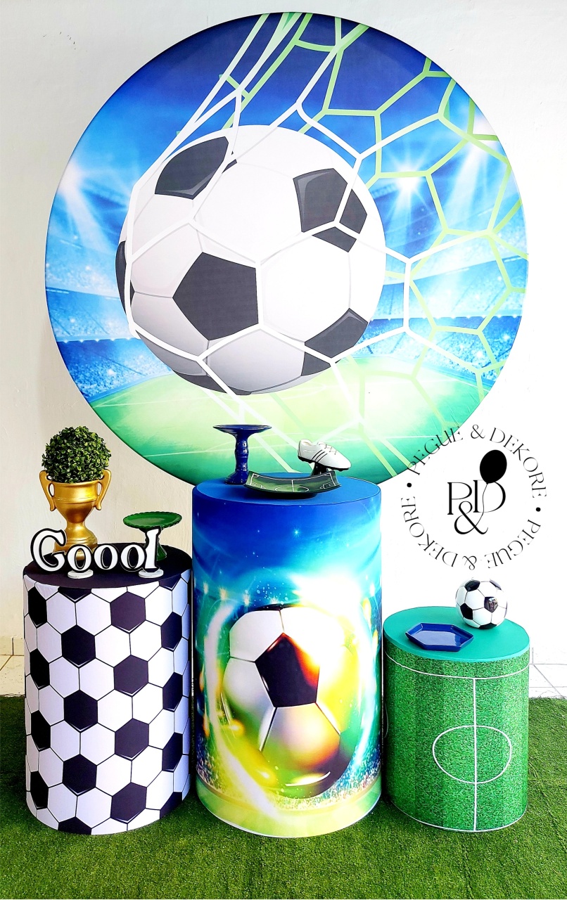 Kit Essencial Futebol - Coleção:futebol - Pegue e Dekore