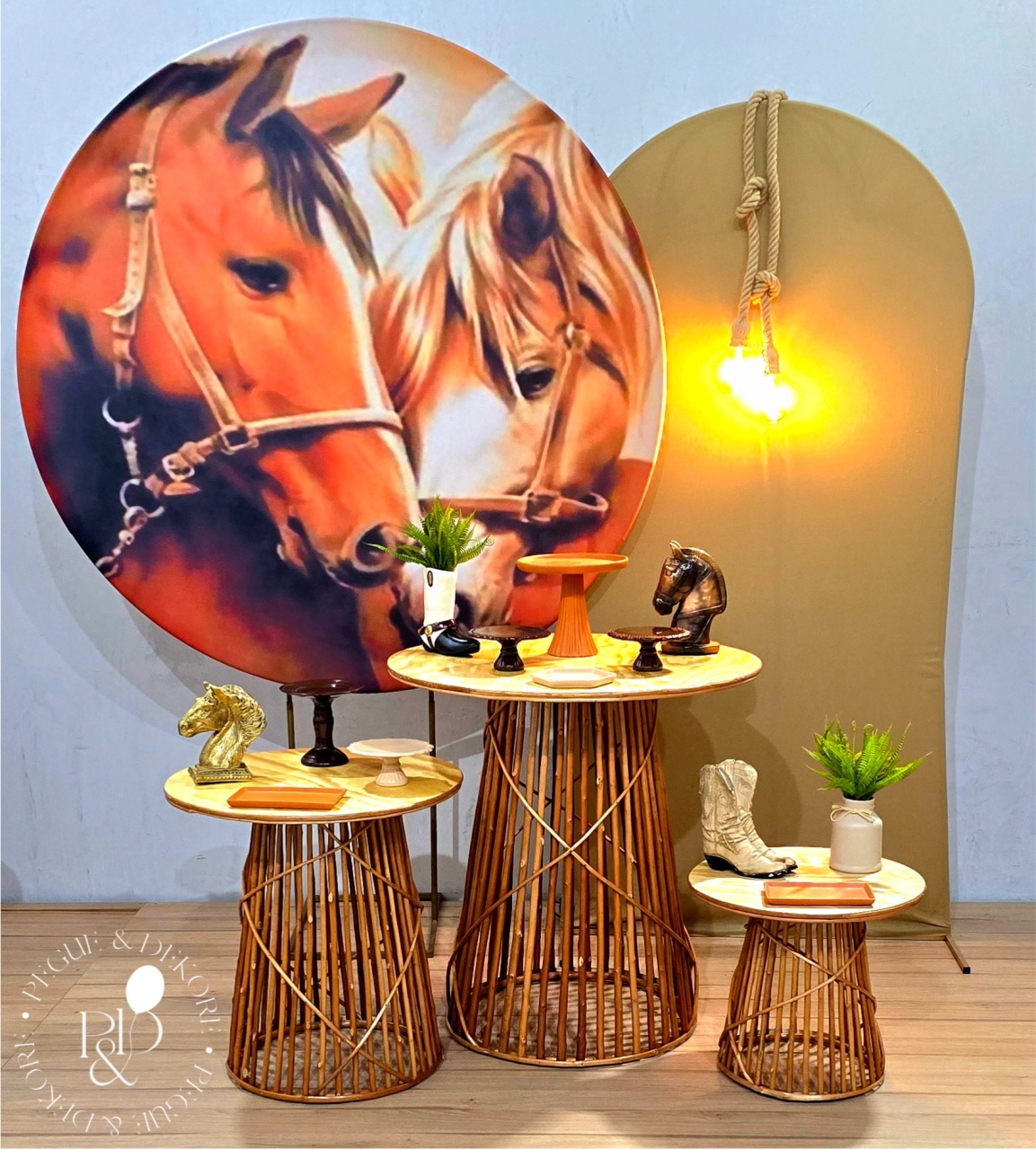 Kit Signature Cavalos - Coleção:haras - Pegue e Dekore