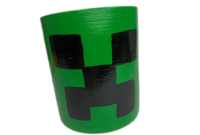 Vaso Minecraft - Pegue e Dekore