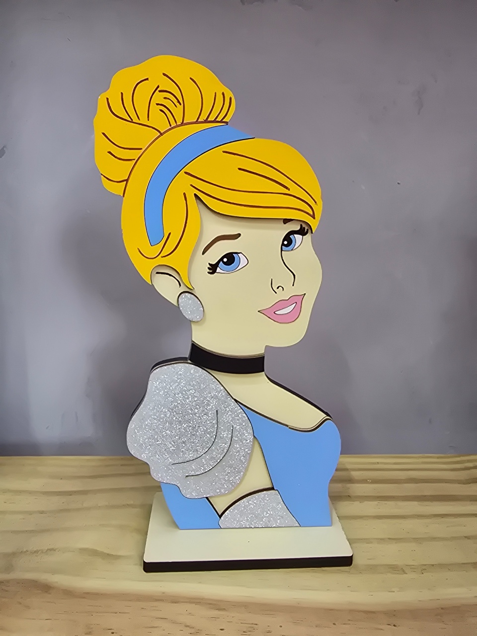 Display 3D Cinderela - Pegue e Dekore