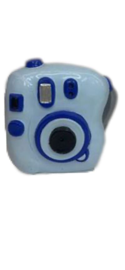 Câmera Fotográfica Azul - Pegue e Dekore