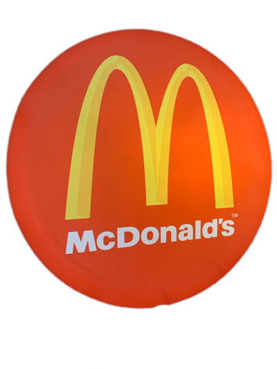 Painel Sublimado Mc Donalds - Pegue e Dekore