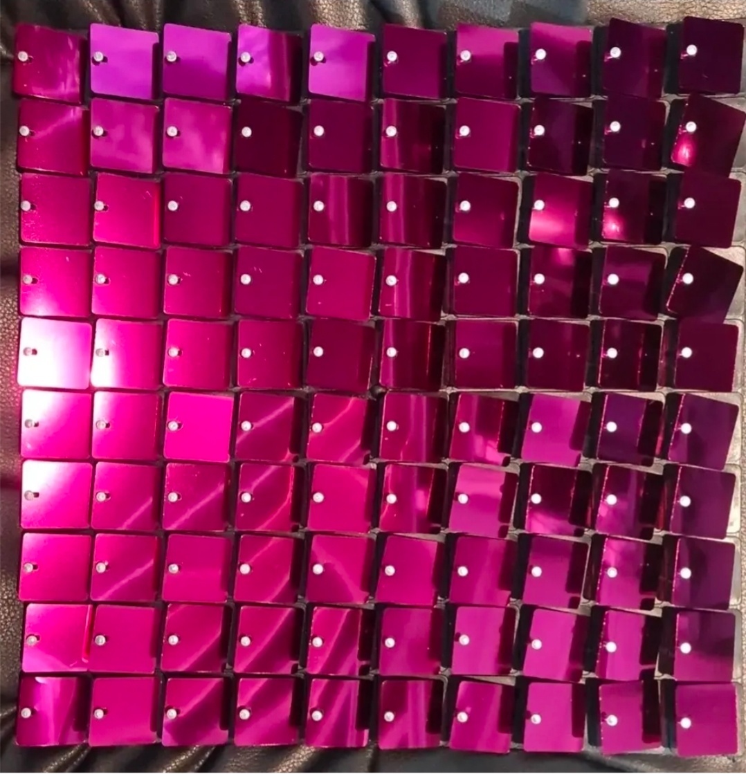 Placa Shimmer Wall Pink - Pegue e Dekore