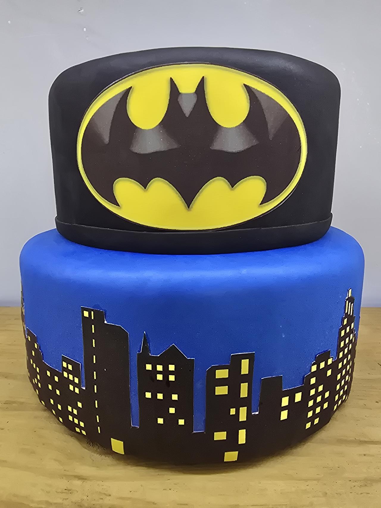 Bolo Fake Batman - Pegue e Dekore