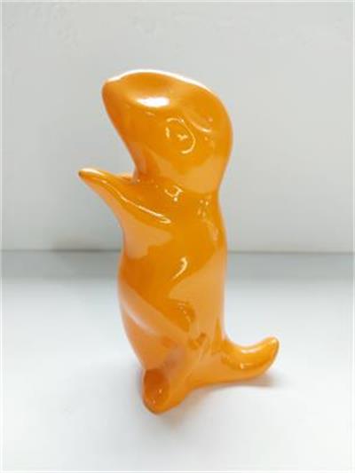 Dinossauro P Laranja Candy - Pegue e Dekore