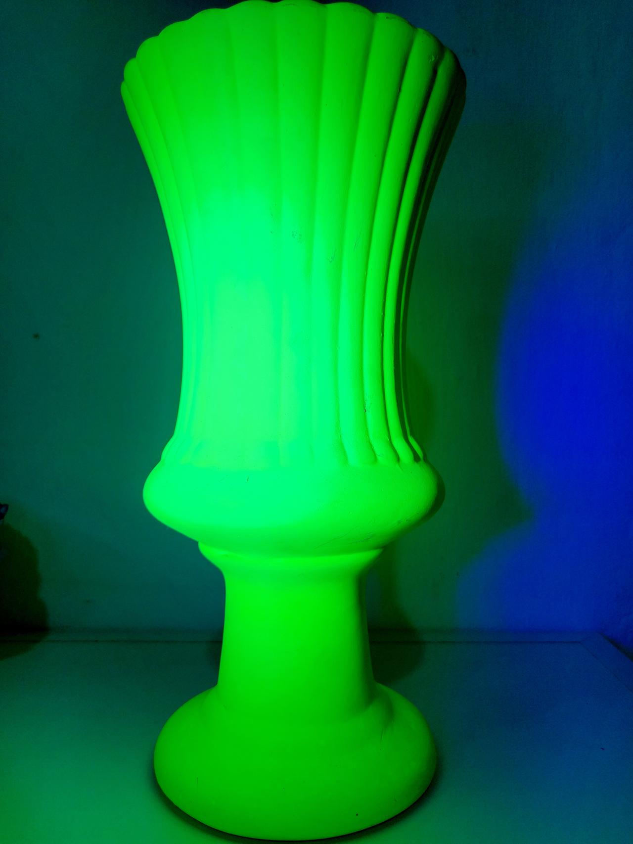 Vaso Charme G Amarelo Neon - Pegue e Dekore