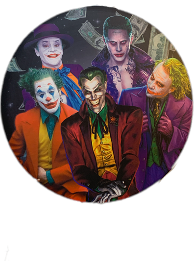 Painel Sublimado Coringa - Pegue e Dekore
