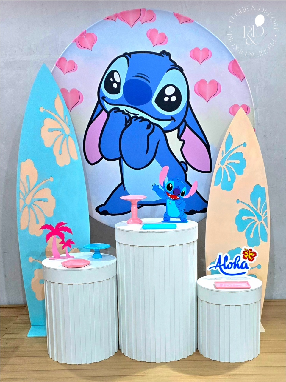 Kit Elegance Stitch (K3020) - Coleção: Praia & Diversão - Pegue e Dekore