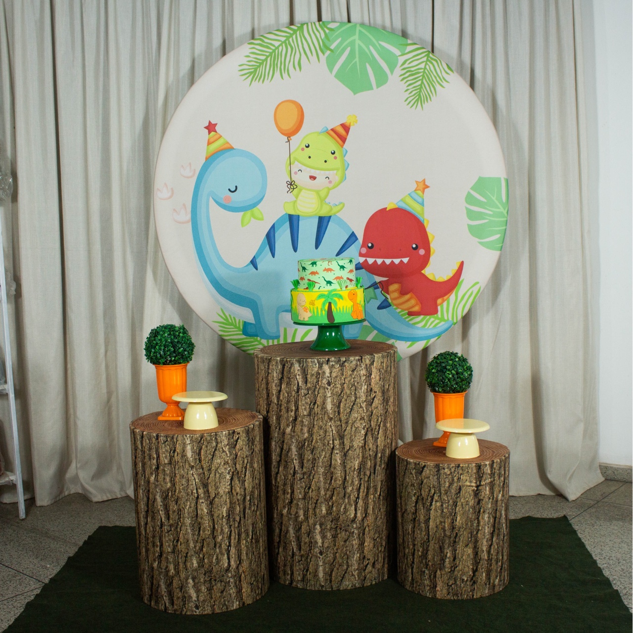 Decoração Dino Baby 2 - Kit M. - Cultivar Sonhos