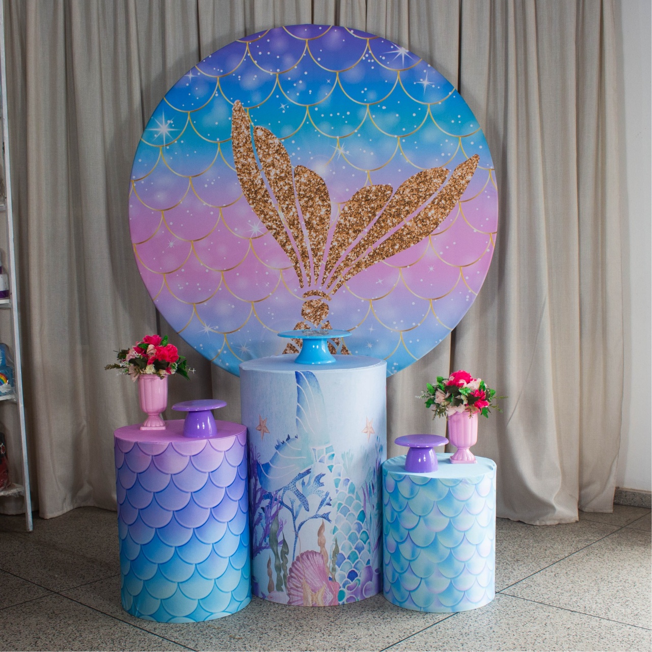 Decoração Sereia - Kit P. - Cultivar Sonhos