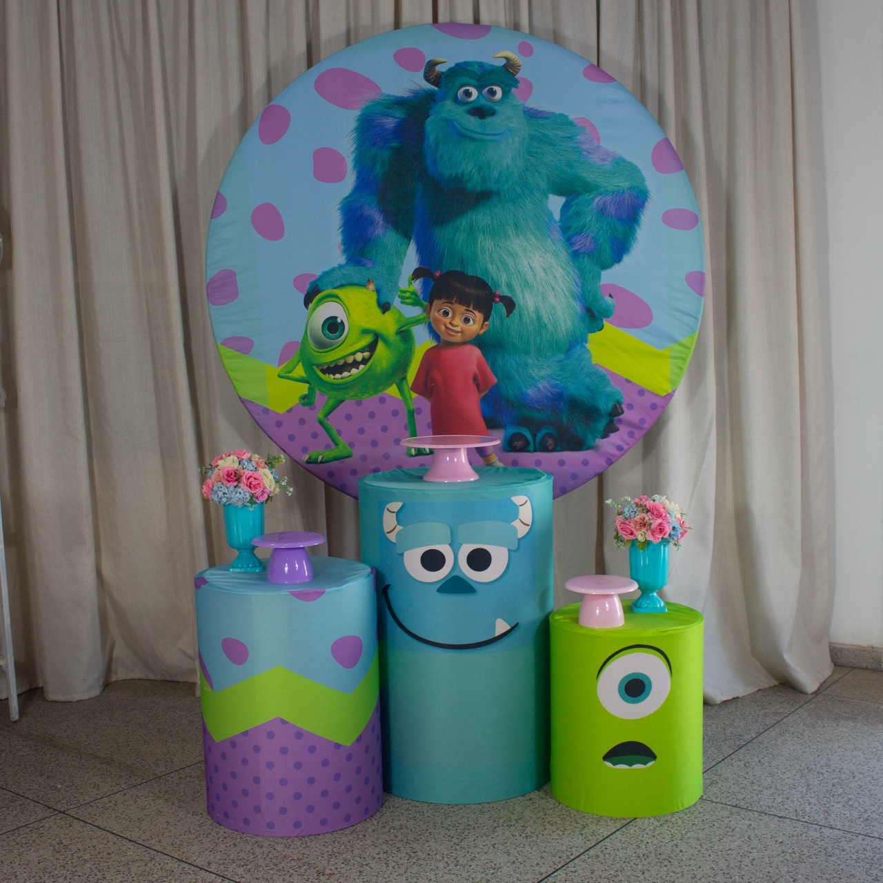 Decoração Monstro Sa Boo - Kit P. - Cultivar Sonhos