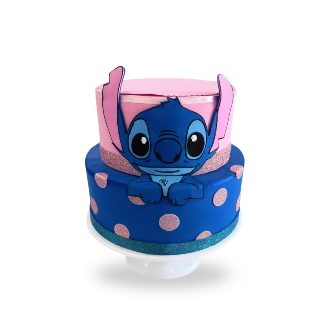 Bolo Falso - Stitch 1 - Cultivar Sonhos