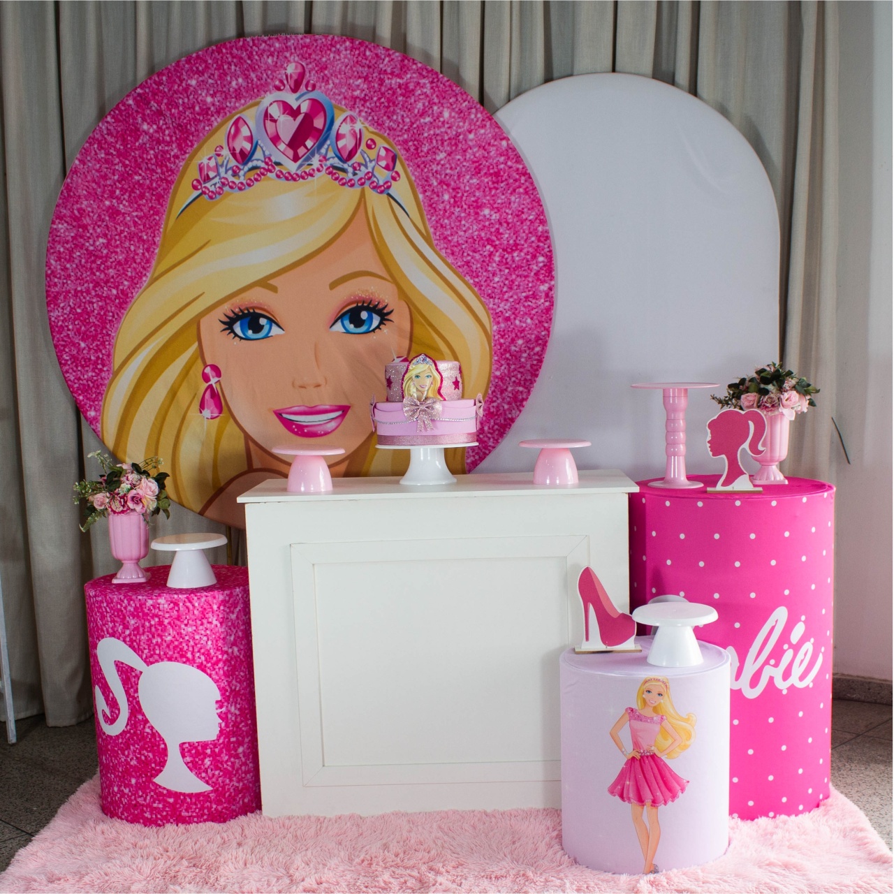 Decoração Barbie 2 - Kit G. - Cultivar Sonhos
