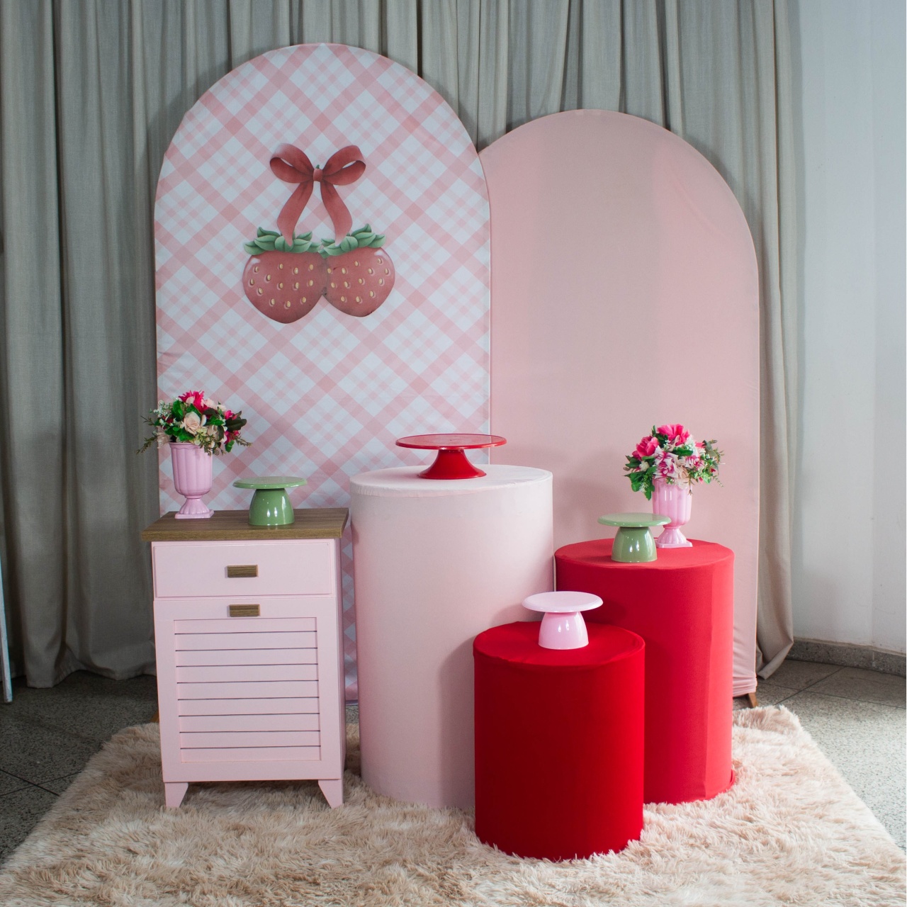 Decoração Morangos - Romano Kit G. - Cultivar Sonhos