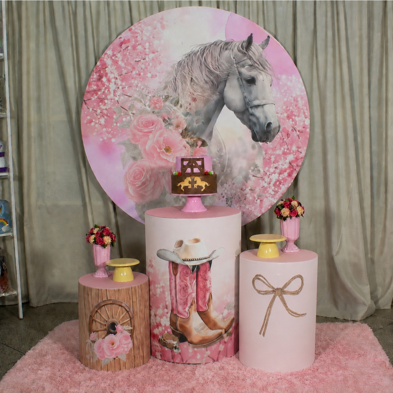 Decoração Boiadeira / Cavalo - Kit M. - Cultivar Sonhos