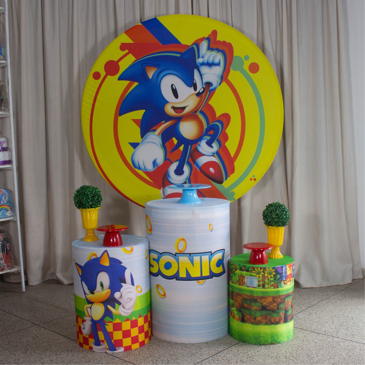Decoração Sonic - Kit P. - Cultivar Sonhos