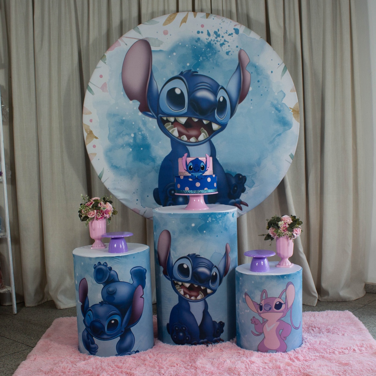 Decoração Stitch - Kit M. - Cultivar Sonhos