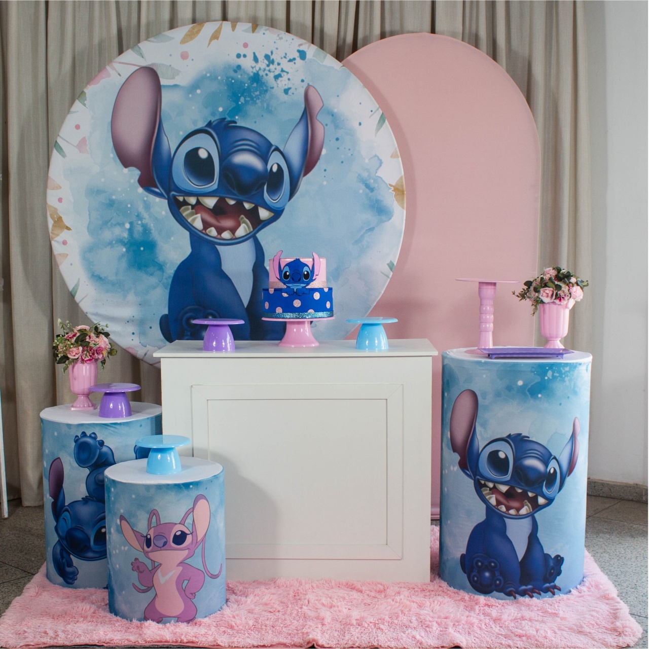 Decoração Stitch - Kit G. - Cultivar Sonhos