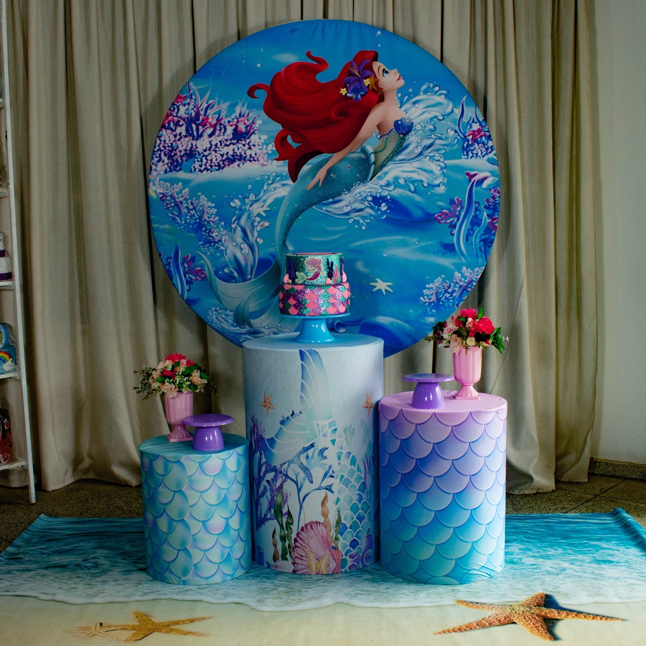 Decoração Ariel - Kit M. - Cultivar Sonhos