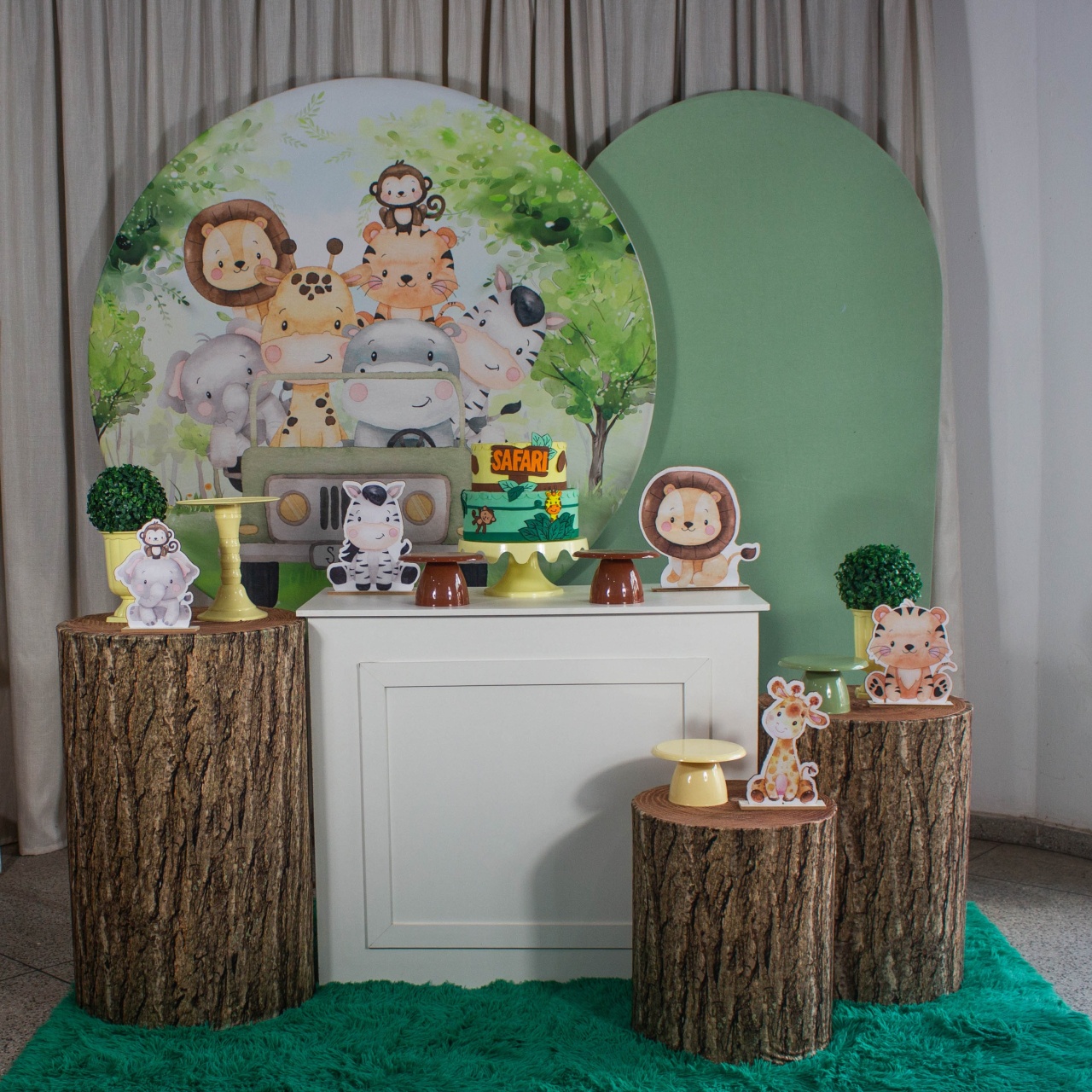 Decoração Safari - Kit G. - Cultivar Sonhos