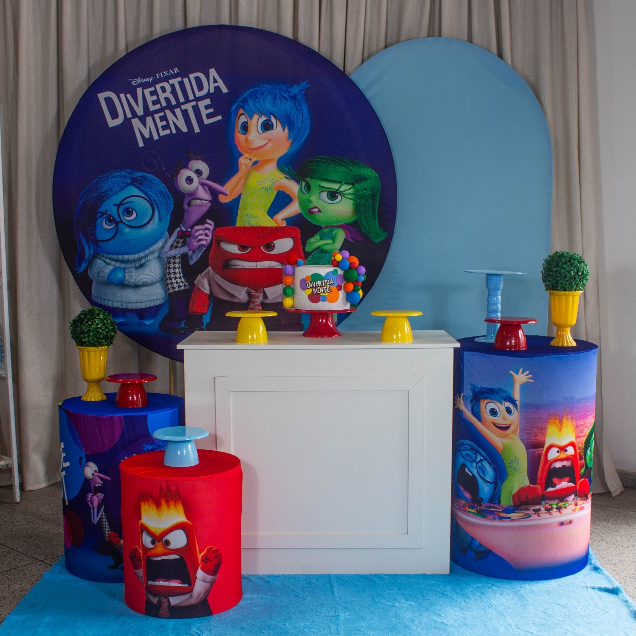Decoração Divertidamente Menino - Kit G. - Cultivar Sonhos