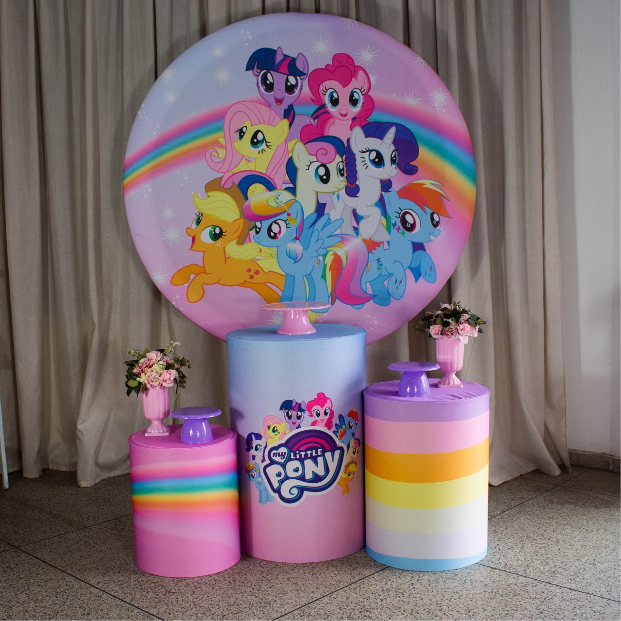 Decoração My Little Pony 1 - Kit P. - Cultivar Sonhos