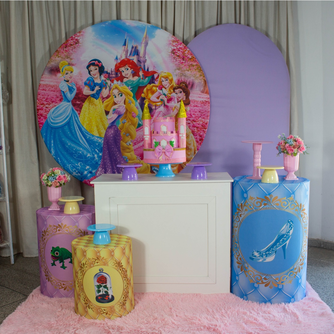 Decoração Princesas Disney - Kit G. - Cultivar Sonhos
