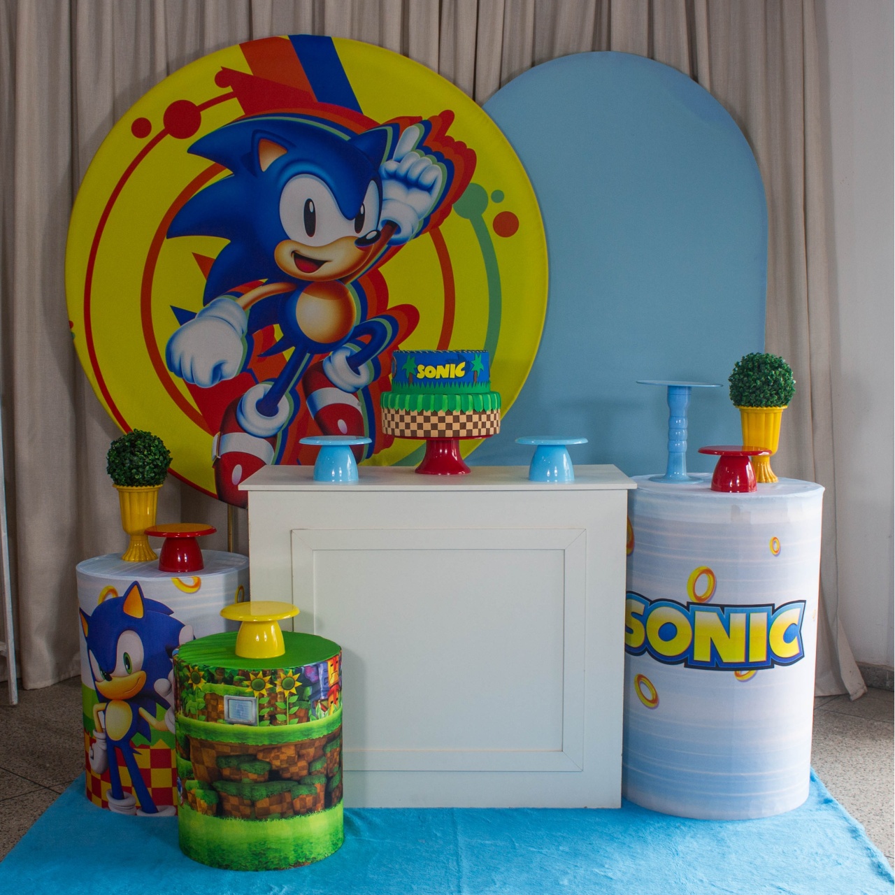 Decoração Sonic - Kit G. - Cultivar Sonhos