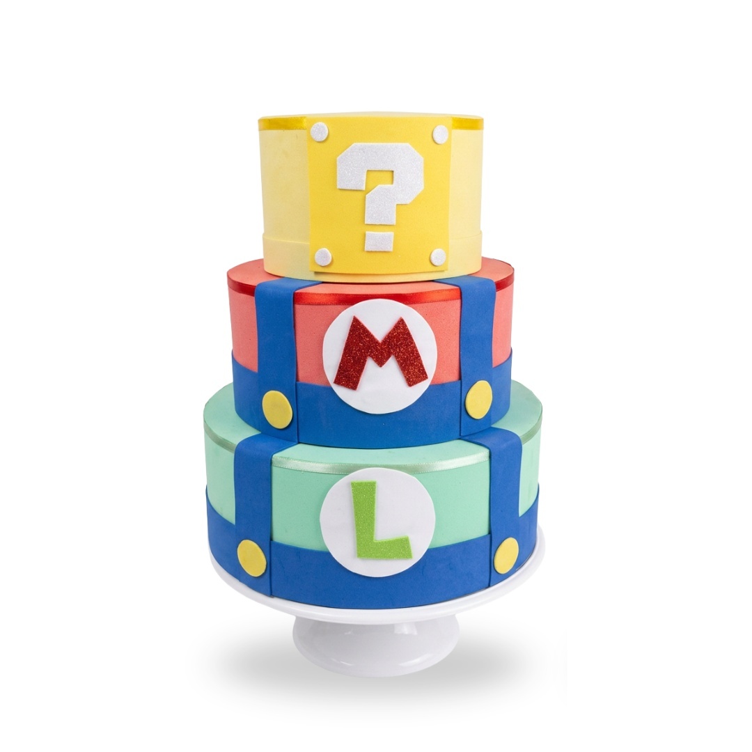 Bolo Falso - Super Mario 1 - Cultivar Sonhos